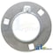 A & I Products Flange Half, Bearing; Re-Lubricatable 3 Bolt W/ Zerk 5" x6" x1" A-F3Z52-I - alternate 2